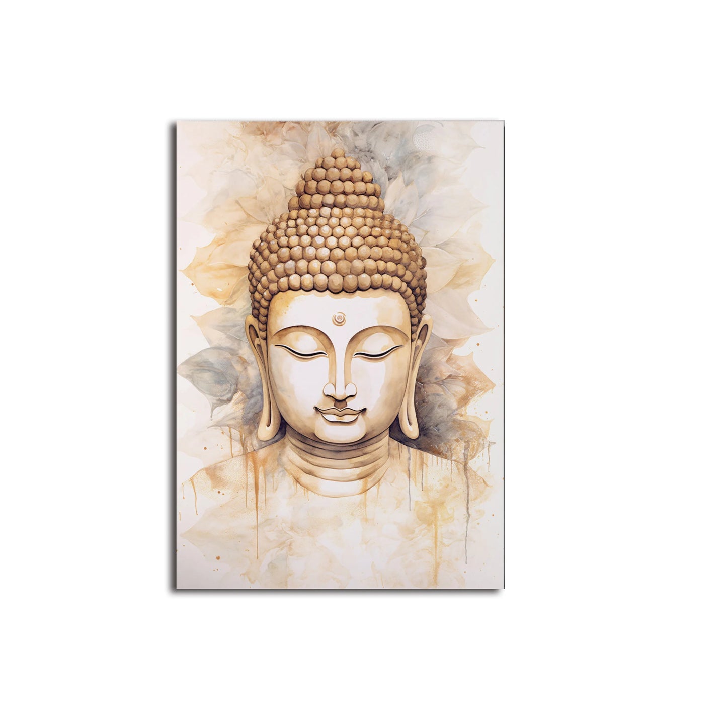 Nordic Tree of Life & Buddha Canvas Prints – Spiritual Wall Art for Modern Living Spaces