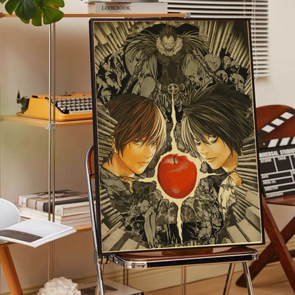 Anime Death Note Classic Movie Posters HD Quality Poster Wall Art Painting Study Home Decor