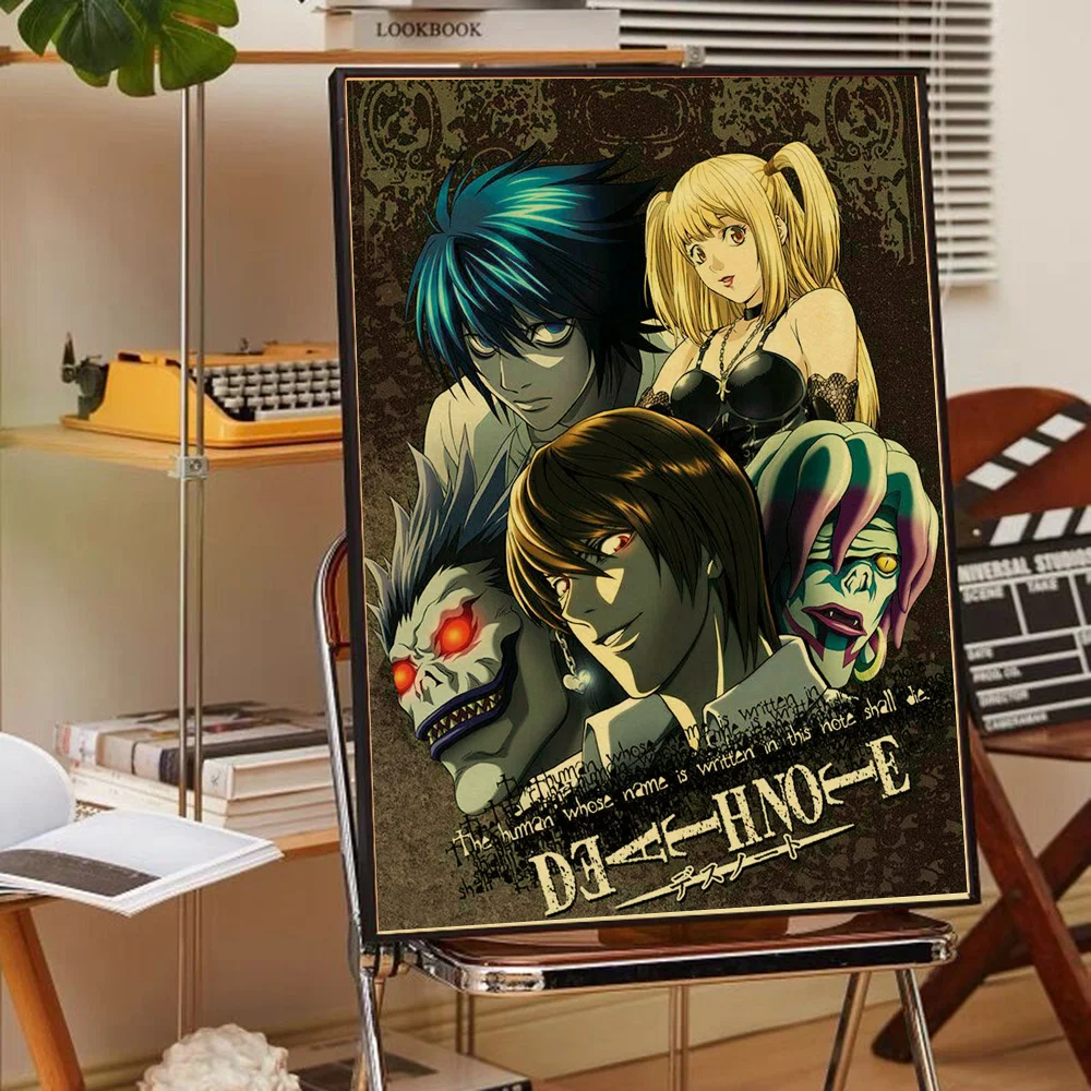 Anime Death Note Classic Movie Posters HD Quality Poster Wall Art Painting Study Home Decor