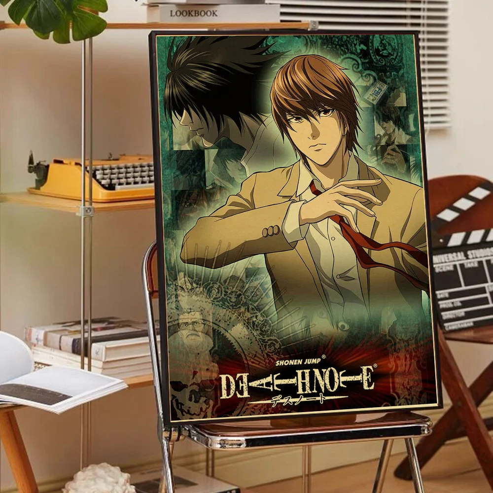 Anime Death Note Classic Movie Posters HD Quality Poster Wall Art Painting Study Home Decor