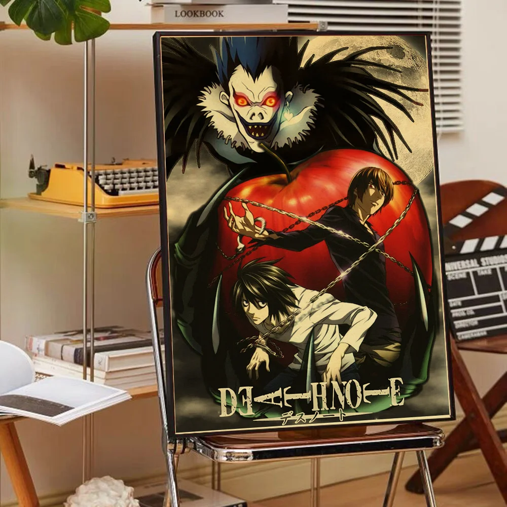 Anime Death Note Classic Movie Posters HD Quality Poster Wall Art Painting Study Home Decor