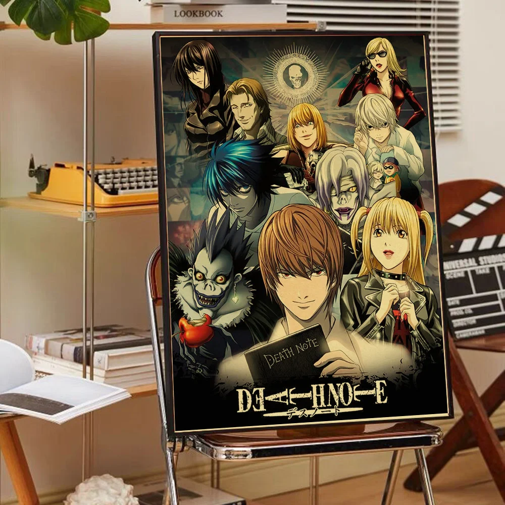 Anime Death Note Classic Movie Posters HD Quality Poster Wall Art Painting Study Home Decor