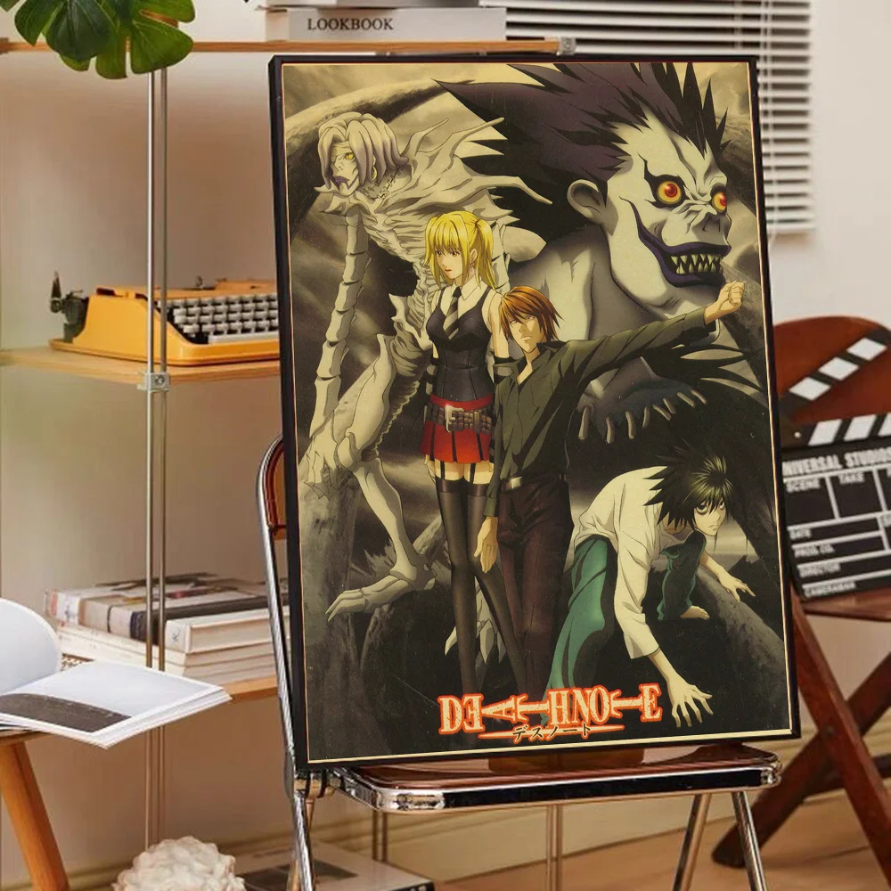 Anime Death Note Classic Movie Posters HD Quality Poster Wall Art Painting Study Home Decor