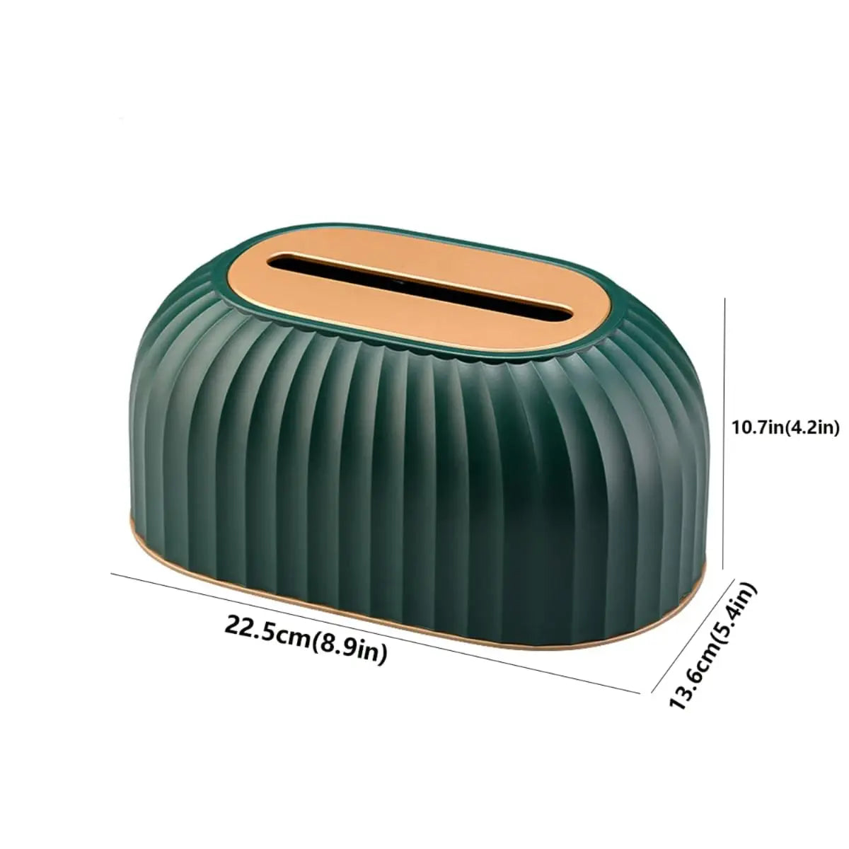 High-Quality Nordic Striped Tissue Box Holder – Stylish Toilet Paper and Napkin Dispenser for Home and Car Decor