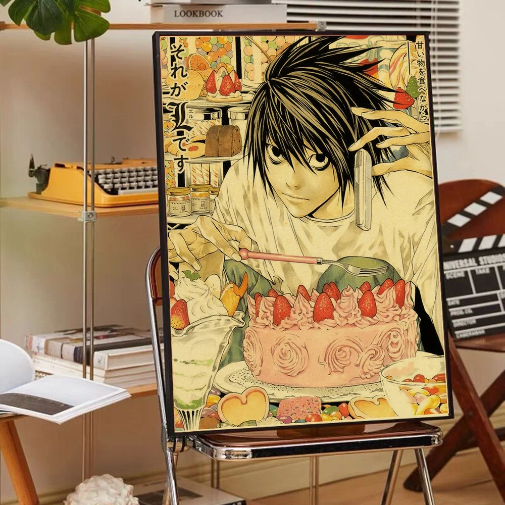 Anime Death Note Classic Movie Posters HD Quality Poster Wall Art Painting Study Home Decor